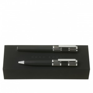 Hugo Boss Set Formation Dark Grey (ballpoint pen & rollerball pen)