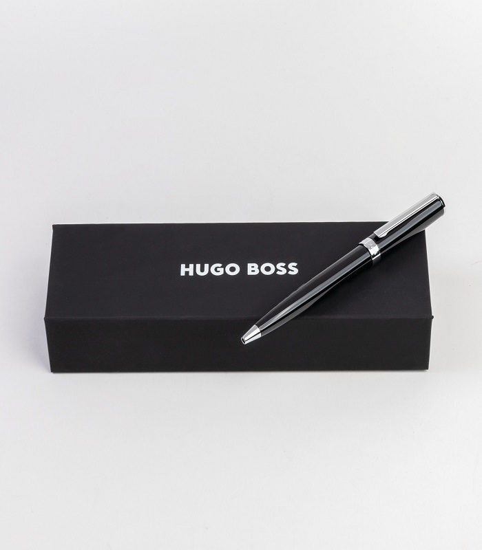 Hugo Boss Ballpoint pen Gear Icon Black - Stationery | Office Supplies ...