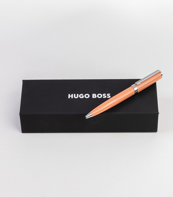 Hugo Boss Ballpoint pen Gear Icon Light Orange - Stationery | Office ...