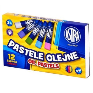 ASTRA  Oil pastels 12 colors