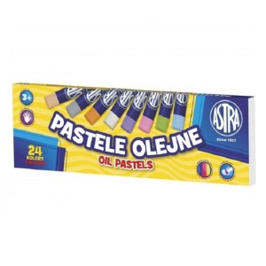 ASTRA  Oil pastels 24 colors