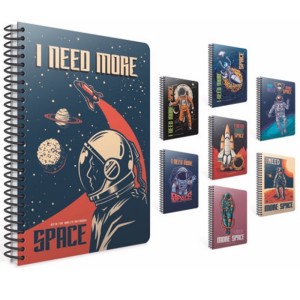 Gipta Space Lined Carton cover Notebook