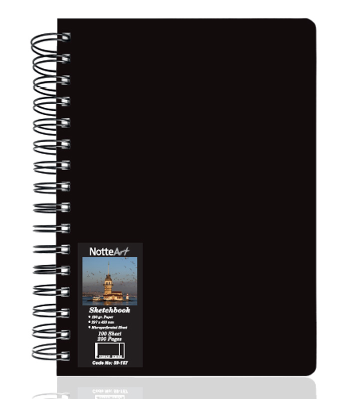 DQ20613 Hard Cover Sketch Book A4 Suitable For Quick Sketching And Drawing  - White: Buy Online at Best Price in Egypt - Souq is now