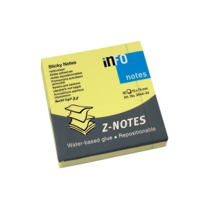 INFO Z-Notes 75 X 75 MM