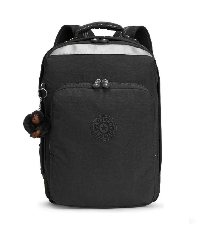 Kipling COLLEGE UP Large Backpack With Laptop Protection - True Black ...