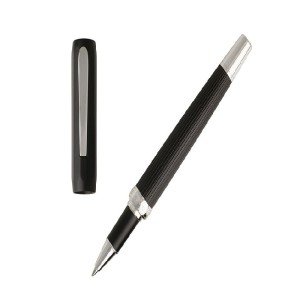 Hugo Boss HSV9965B Grace Chrome Rollerball pen, Anodized aluminium