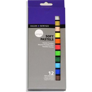 Daler Rowney Simply Soft Pastels 12 colors