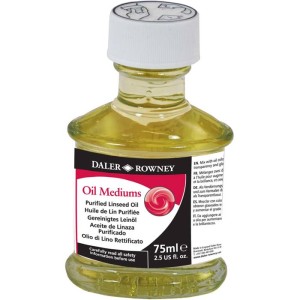 Daler Rowney Medium- Purified Linseed Oil 75ml